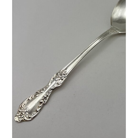 Wm Rogers Extra Plate Tablespoon Silverplate Grand Elegance 1960s Flatware - Picture 4 of 8